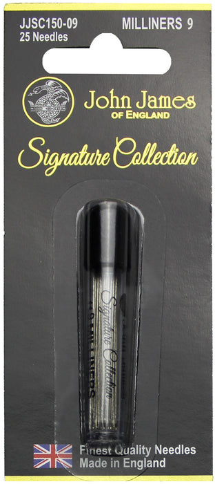 John James Signature Collection Milliner Needles-Size 9 25/Pkg