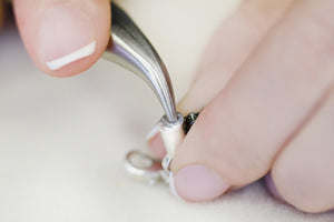 Slide Connector .51 in / 13 mm, Lobster Extension Clasp 2 in / 5.08 cm, Silver Plated Electrophoretic Coating, 1 set