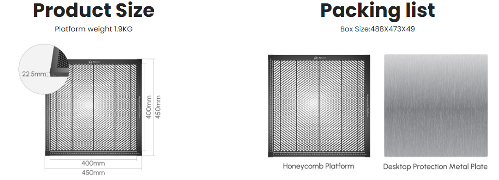 AlgoLaser Honeycomb Platform