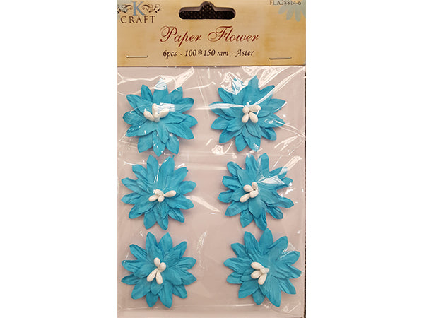 KCraft - Paper Flowers - Blue Aster