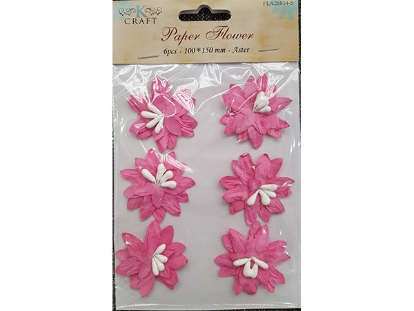 KCraft - Paper Flowers - Pink Aster