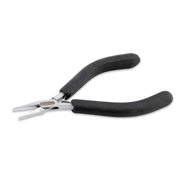Beadalon - Slim Line Flat Nose Pliers - Black Vinyl-Free Grips