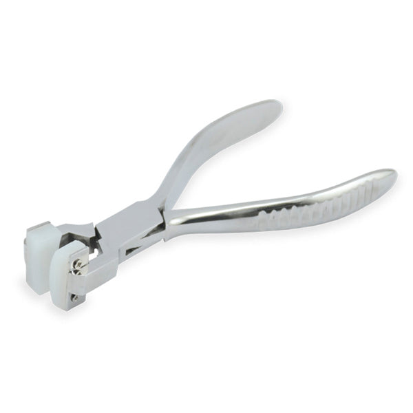 Nylon Jaw Bending Pliers, Box Joint, Polished Stainless Steel Handles