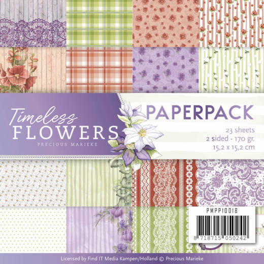 Precious Marieke - Timeless Flowers Paperpack 6X6