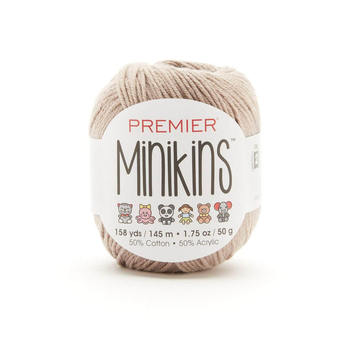 Premier Minikins Yarn-Taupe