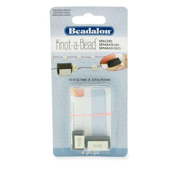 Tin Cup Spacers for Knot A Bead, 12.7 mm / 0.5 in, 19.05 mm / 0.75 in, 2 pc