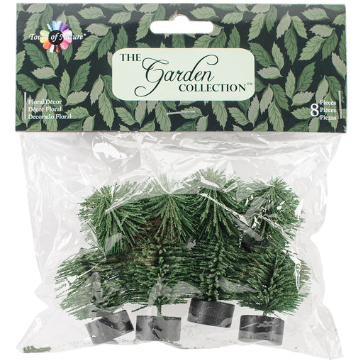 Touch Of Nature Miniature Bushes 1.75" 8/Pkg-