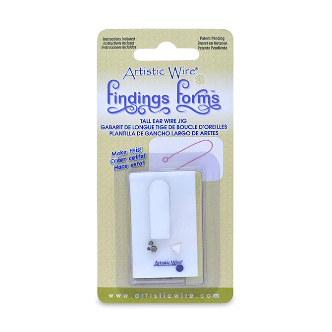 Findings Forms, Tall Ear Wire, 1 pc