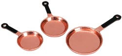 Darice - Timeless Mini's - Copperware - Frying Pan