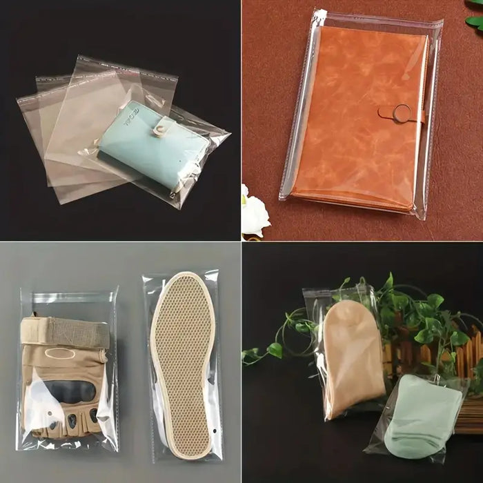 Doodles - PVC Resealable Bags 15.7x16.7cm - 100pk