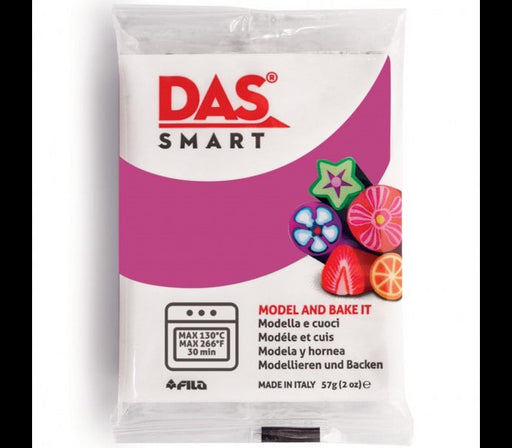 DAS Smart - Polymer Clay - 57gram - Geranium Pink