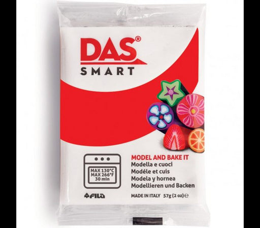 DAS Smart - Polymer Clay - 57gram - Scarlet Red