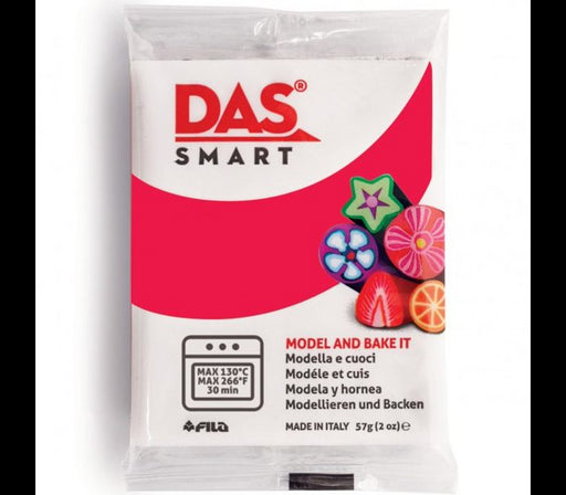 DAS Smart - Polymer Clay - 57gram - Carmine Red