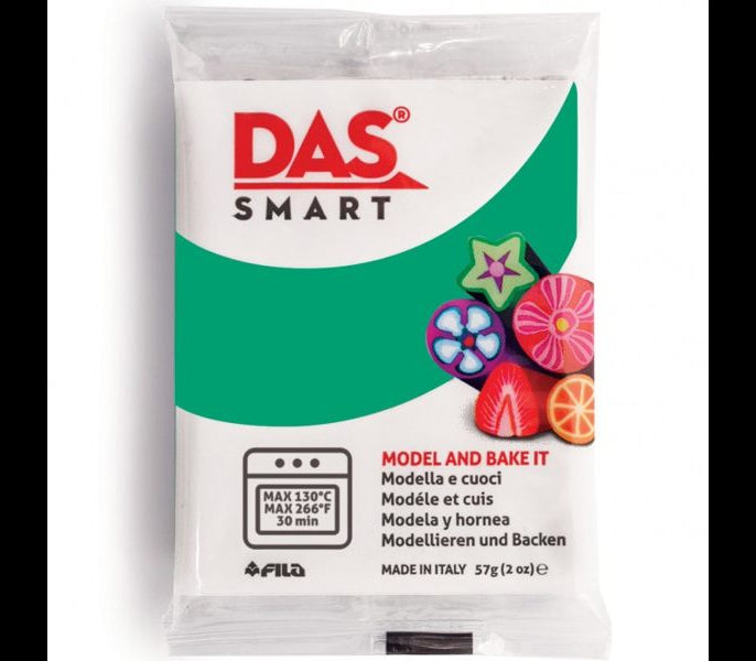 DAS Smart - Polymer Clay - 57gram - Emerald Green