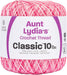 Aunt Lydia's Classic Crochet Thread Size 10-Shades Of Pink