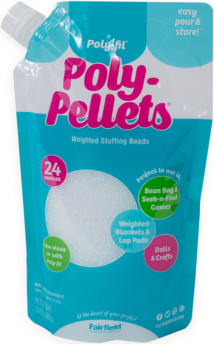Fairfield Poly-Pellets Weighted Stuffing Beads-24oz