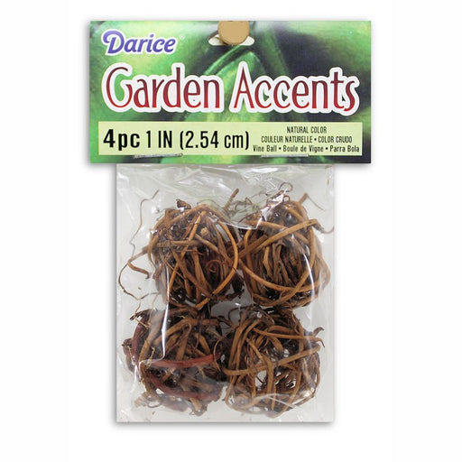 Darice - Garden Accents - Miniature Vine Balls 1"