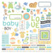 Hush Little Baby Stickers 12"X12"-Baby Boy Elements