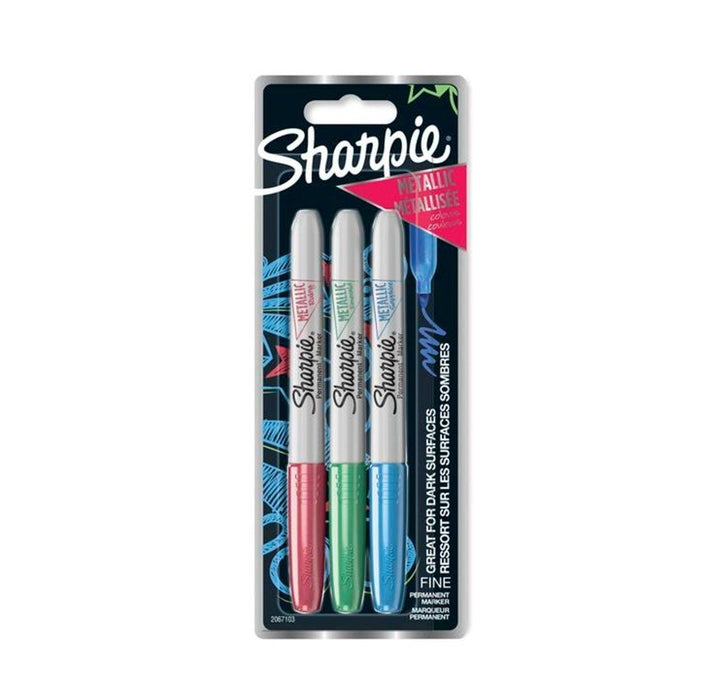 Sharpie - Metallic 3-Blister 1.4 mm Ruby - Emerald - Sapphire