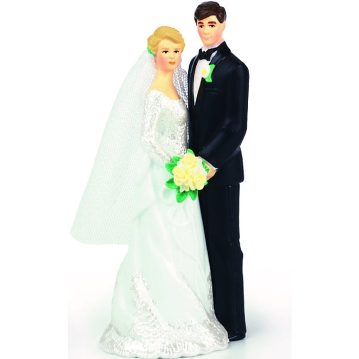 WILTON- Our Day Figurine (Blonde/White Gown) Wilton