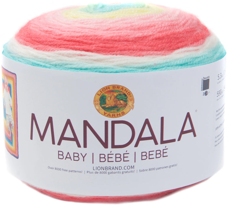 Lion Brand Mandala Baby Yarn-Narnia