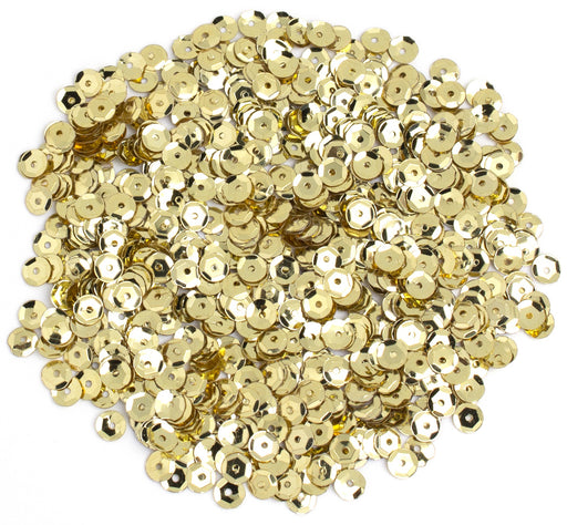 CousinDIY Cupped Sequins -Gold, 5mm 800/Pkg