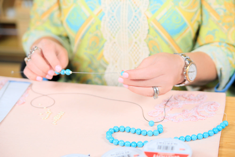 Needle for Elastic Stretch Cord, Stainless Steel, 10.75 in, 27.31 cm / Diameter approx. 0.787 mm / .03 in, 1 pc