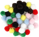 Touch Of Nature 1" Pom-Poms 40/Pkg-Assorted