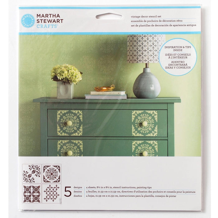 Martha Stewart Crafts - Stencil Set - Fleur de Lis