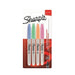 Sharpie - Permanent Marker Fine - 4 Colors (blue,green,orange,pink)Pastel