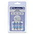 Crimp Tube Variety Pack, Size 1, 2, 3, 4, Silver Plated, 600 pc