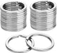 Doodles - Flat Split Ring - Nickel - 30mm - 10 per pack