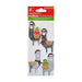 Little Birdie Christmas Embellishment 4/Pkg-Lovable Llama