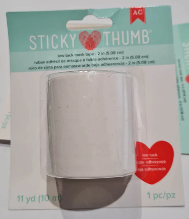 Sticky Thumb - Low Tack Masking Tape 2inch