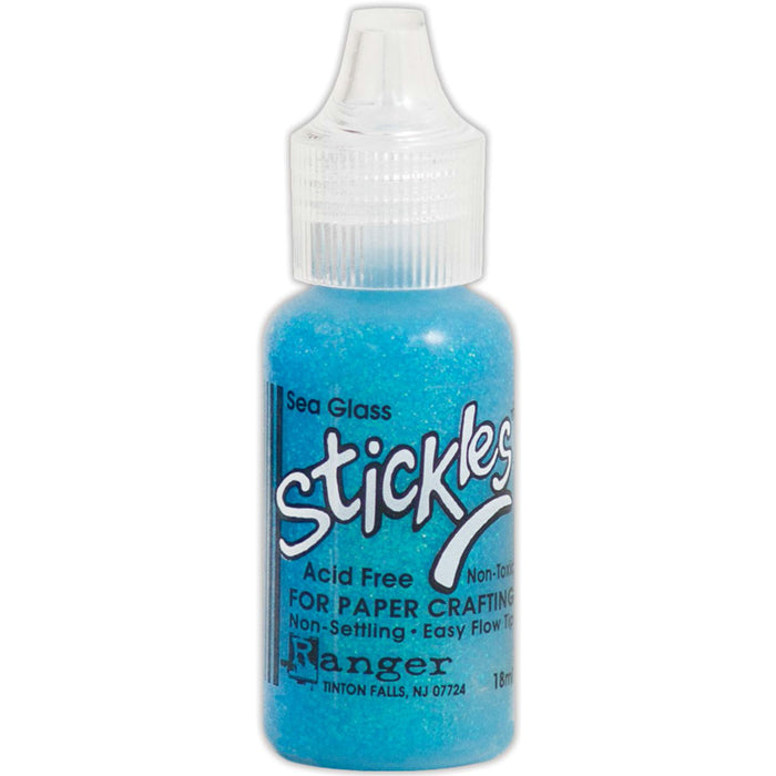 Ranger Stickles Glitter Glue .5oz-Sea Glass