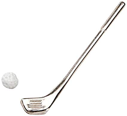 Darice - Timeless Mini's - Golf Ball with Club