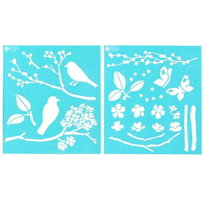 Martha Stewart® Laser-Cut Stencil, Birds & Berries