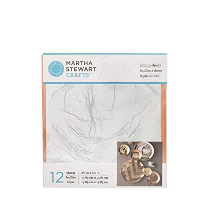 Martha Stewart® Decoupage Gilding Sheets - Silver