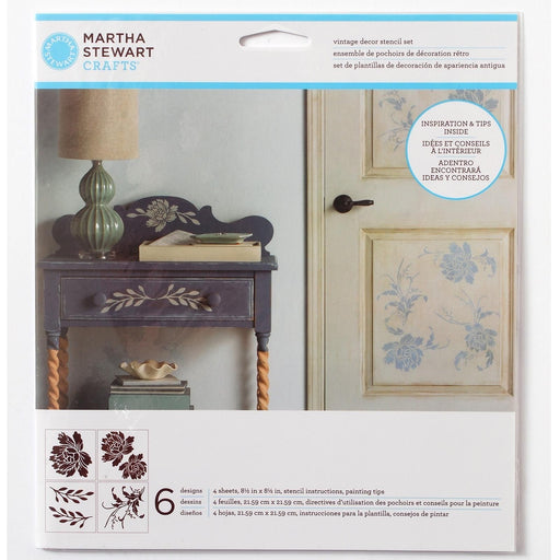 Martha Stewart Crafts - Stencil Set - Blossom