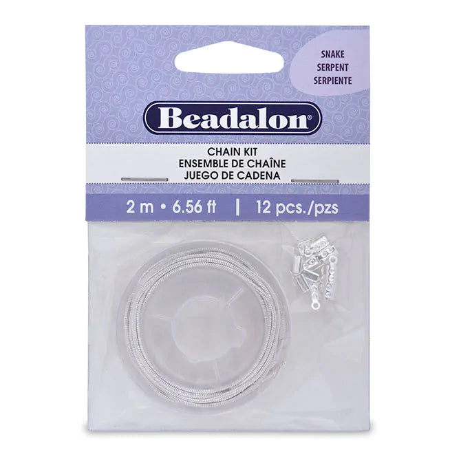 Beadalon - Chain Kit - Silver Plated