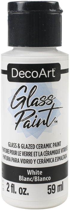 DecoArt Glass Paint 2oz-White