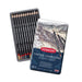 Derwent - Tinted Charcoal Pencils in Tin - 12pk