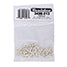 Crimp Covers, 5 mm / .197 in, Silver Plated, 144 pc