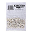 Crimp Covers, 7 mm / .276 in, Silver Plated, 144 pc