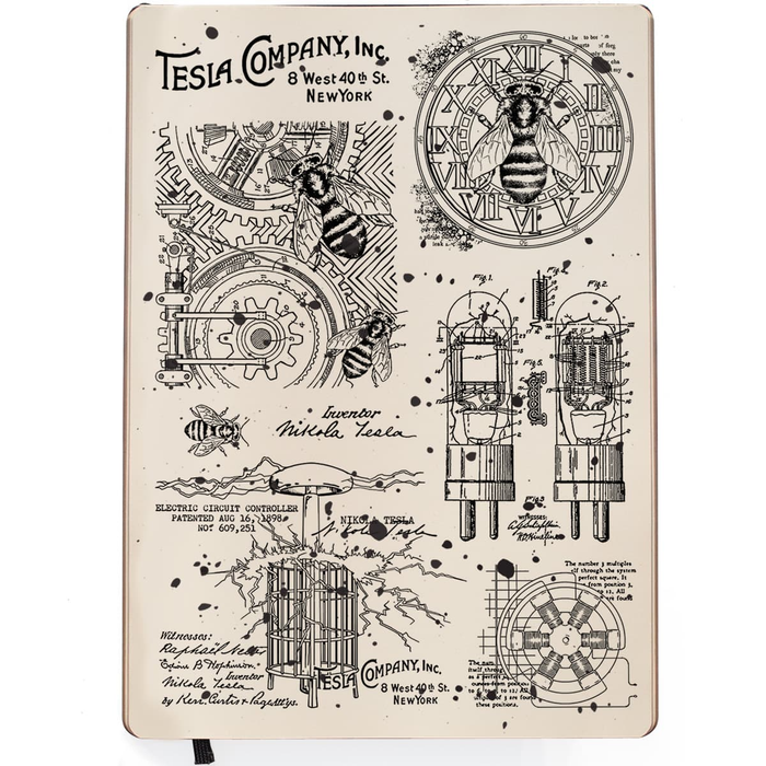 Ciaobella-Clear Stamp Set 6"x8" Tesla Company