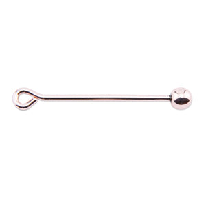 Instant Pendant, 6 mm Round Screw-on Finials, 36.60 mm / 1.44 in, Pin diameter 1.60 mm / 0.060 in, Rose Gold Color E-coat 3 pc