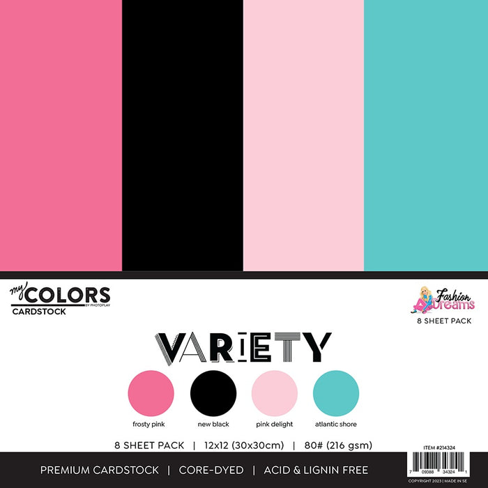 PhotoPlay Cardstock Variety Pack 8/Pkg-