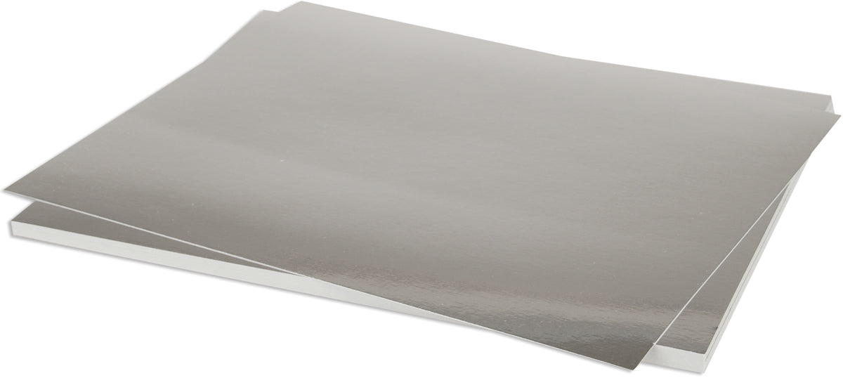 Bazzil - Silver Foil Speciality paper 8.5 x 11"