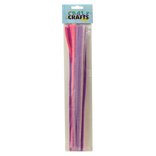 Crazy Crafts - Plain Chenille - Pink