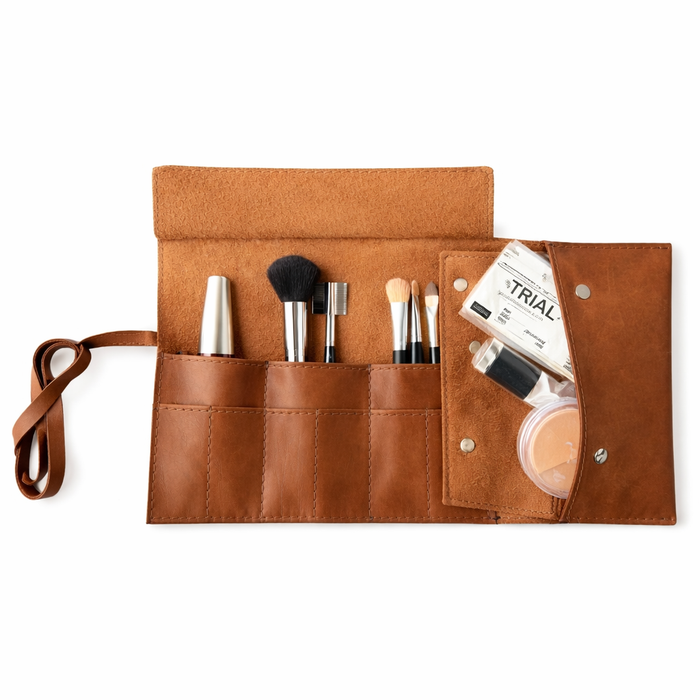 Doodles Genuine Leather - Roll Up Bag - Medium - Blank or Personalizable